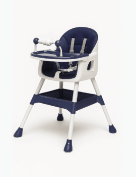 UBRAVOO Foldable Baby High Chair – Blue