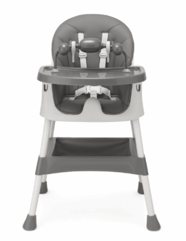UBRAVOO Foldable Baby High Chair – Grey