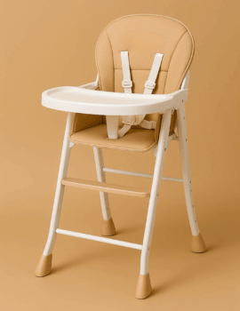 Wandercub 135 Foldable Baby High Chair – Beige
